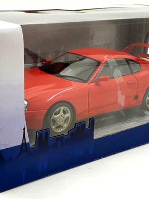 1993 Toyota Supra MK.4 Red Solido 1/18 model car