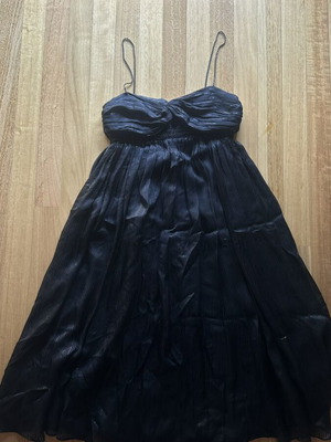 Zara black evening dress medium like new
