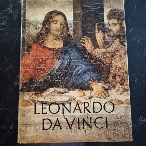 Leonardo Da Vinci 1956 art book used, English