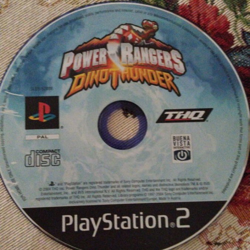 Power Rangers Dino Thunder PlayStation 2 game like new
