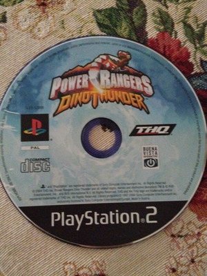 Power Rangers Dino Thunder PlayStation 2 game like new