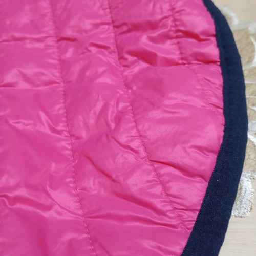 Dog waterproof jacket fuchsia like new