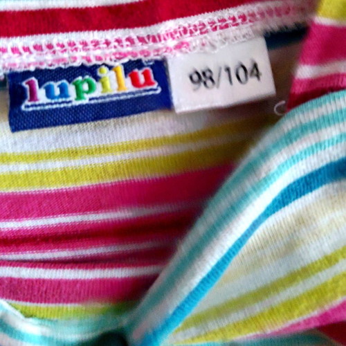 Lupilu dress multicolored like new, size 98/104 cm