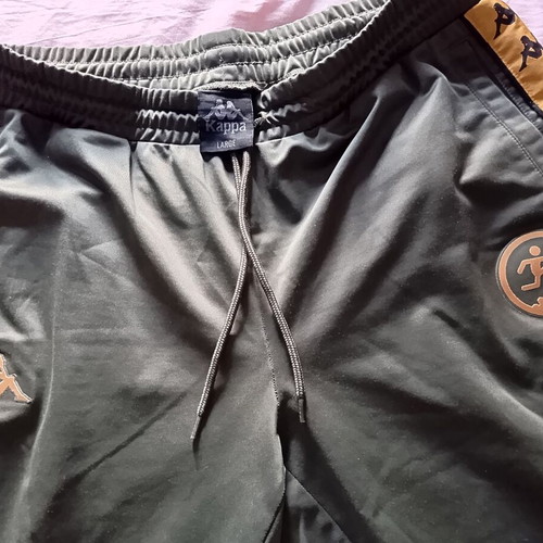 Kappa x Lex tracksuit set, green and yellow, size L