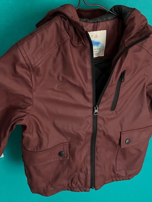 Zara boys' jacket burgundy used, size 5