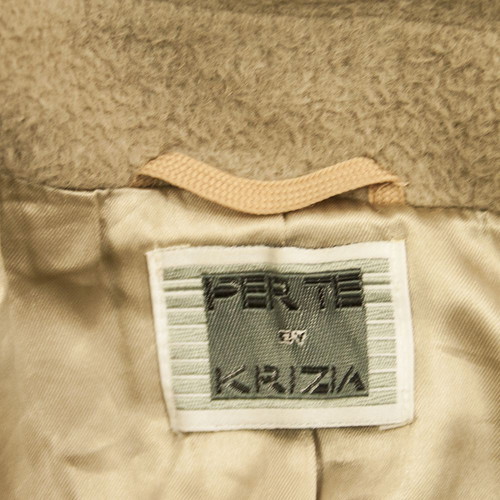 Per te by Krizia beige coat used, size S