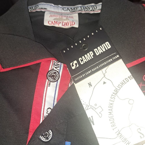 Camp David Australia men's polo shirt new, size L