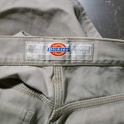 Dickies jean shorts like new, stone beige color, size 32