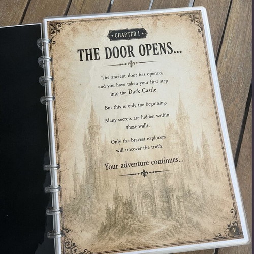 The Dark Castle Escape Room for Kids in English, new