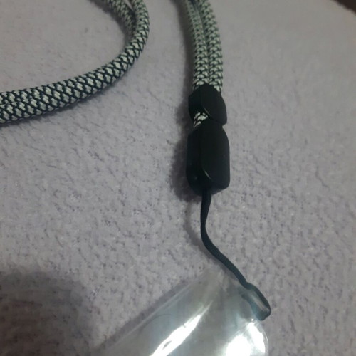Mobile phone cord gray necklace lanyard new