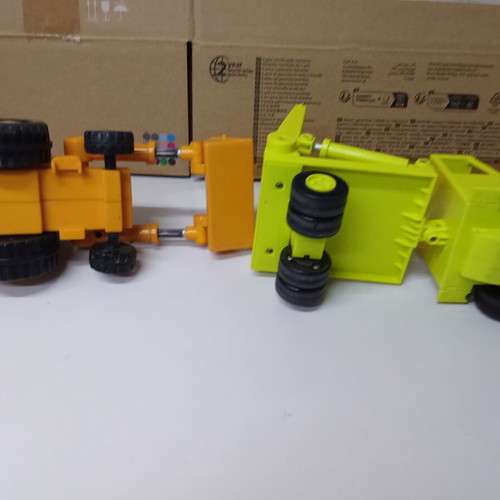 Bob the Builder vintage toy set used with wear