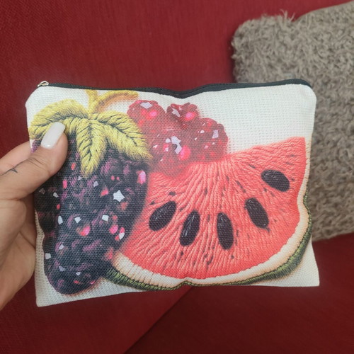 Summer bag with watermelon print