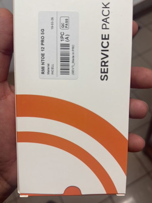 Redmi Note 12 Pro 5G Incell Screen new