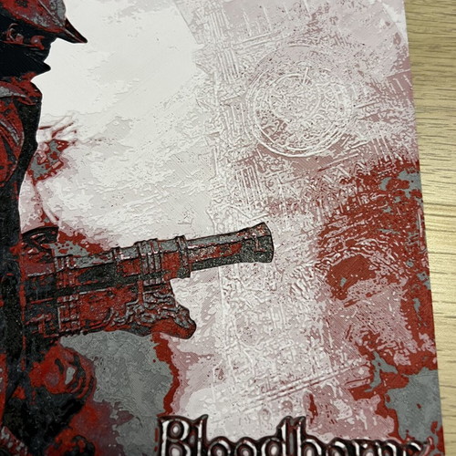 3D embossed BloodBorne image for PS4 and PS5, new