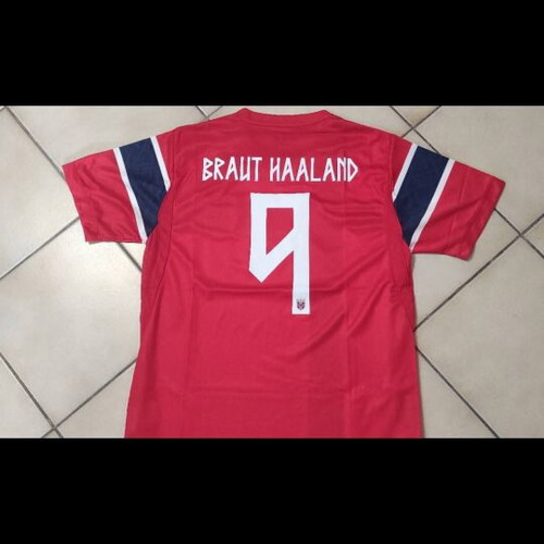 Norway National Team Home Jersey 2026 World Cup, Erling Haaland 9