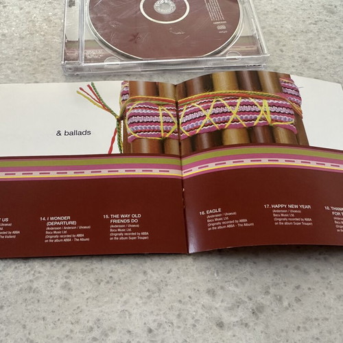 ABBA love songs & ballads on panpipes CD