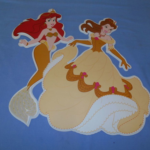 Disney princess wall decoration 37 cm new