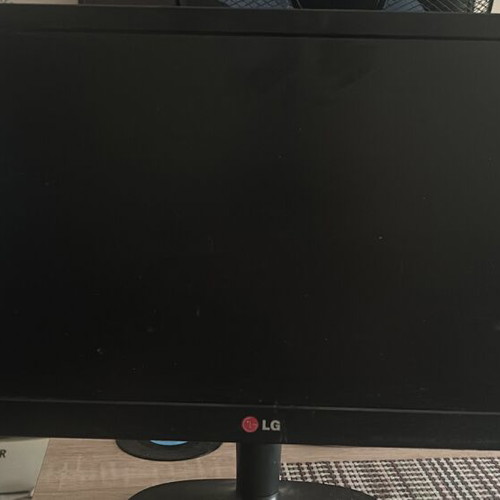 Desktop computer and monitor used, light tasks and light gaming