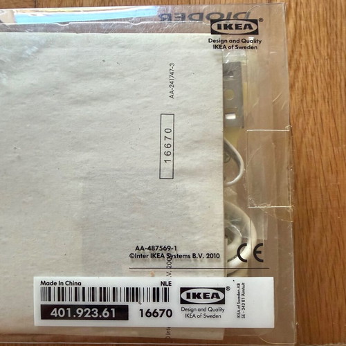 Ikea Dioder LED Lighting Strips with Remote Control new