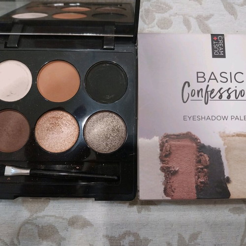 Dust +Cream eyeshadow palette 6 colors new