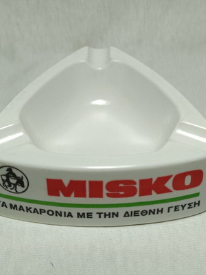 Vintage Misko Promotional Ashtray like new by Mebel Hellas