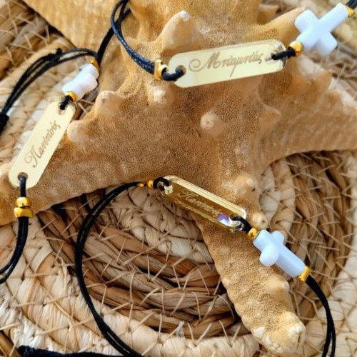 Handmade baptism witness bracelets new