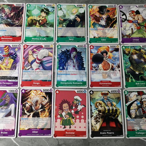 One Piece deck cards pack 180 new collectible