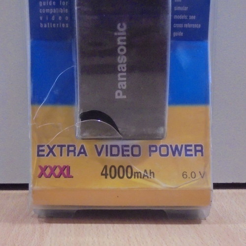 Panasonic HHR-V4C/1B μπαταρία κάμερας 8mm 4000mAh 6V καινούργια