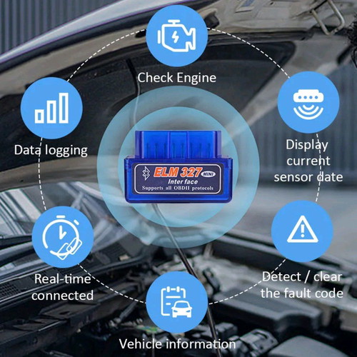 Bluetooth OBD Mini ELM327 Car Diagnostic Tool new