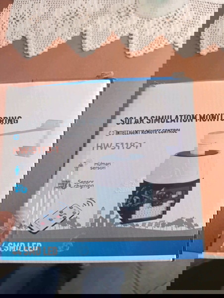 Πανίσχυρο περιστροφικό ηλιακό φως
