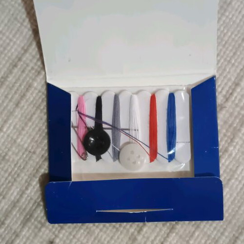 Parisian sewing kit with travel pouch and gift new
