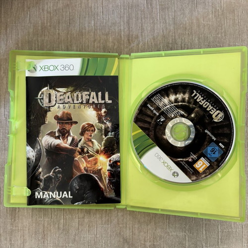 Deadfall Xbox 360 game used, complete