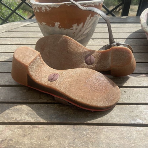 Camper sandals size 40 used, brown
