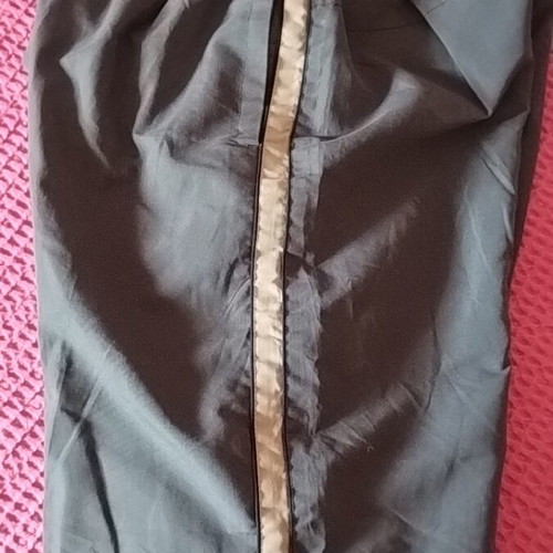 Track pants size Large used, gray with inner lining
