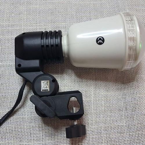 Flashpoint for photography used with stand and wired connection