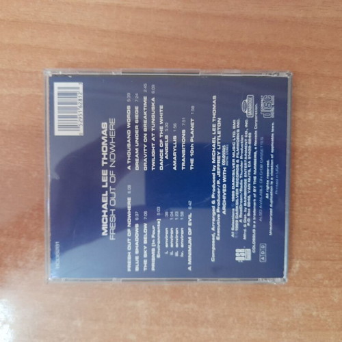 Michael Lee Thomas Fresh Out Of Nowhere CD