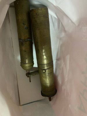 Old Coffee Grinders, one in good condition, the other not