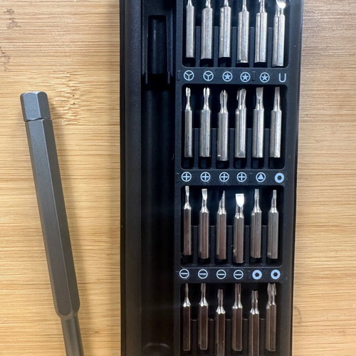 Precision screwdriver set used