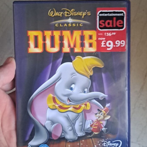 Walt Disney's Dumbo DVD, κινούμενο κλασικό