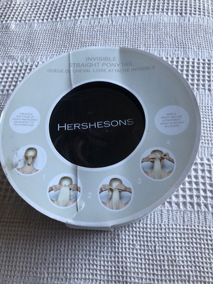 Hershesons straight ponytail brown cappuccino 45 cm new