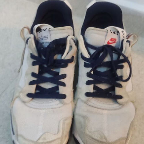 Nike Jordan sneakers size 42.5 like new beige blue