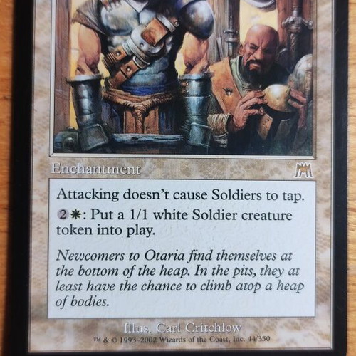 Mobilization Magic the Gathering Onslaught card used