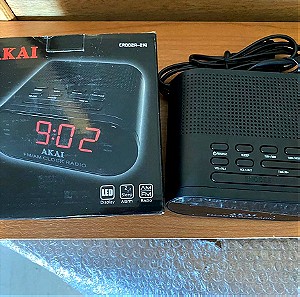 Akai Ψηφιακό Ρολόι Επιτραπέζιο με Ξυπνητήρι CR002A-219