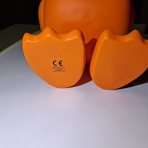 Collectible figure Save The Duck duck orange, like new