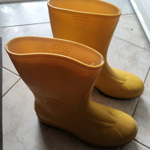 Tiger Grip yellow safety boots new size 43