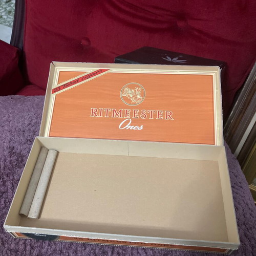 Vintage smoking set used with small glass hookah