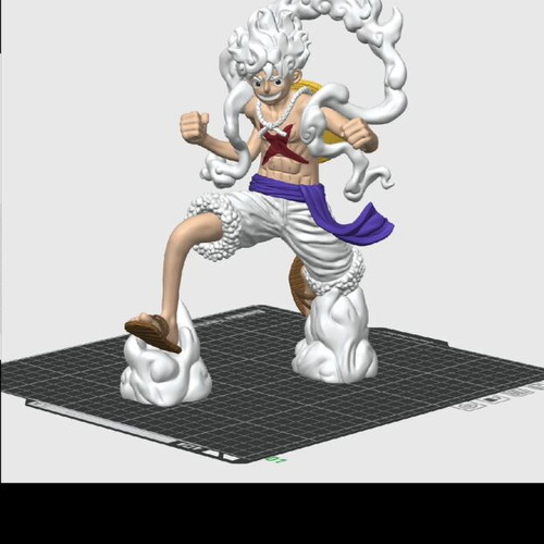 Luffy Gear 5 One Piece figure 24cm new