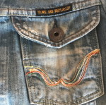 Replay jean jacket new, size M