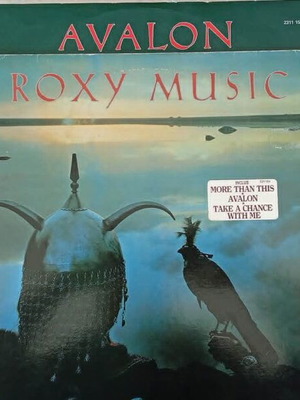 Roxy Music Avalon LP used, rock