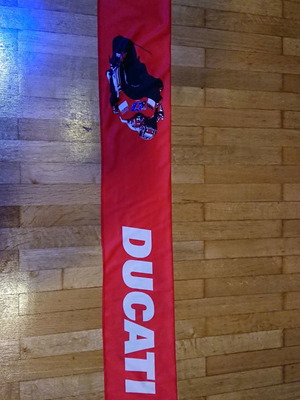 Κασκόλ Ducati 2007 champions καινούργιο, αυθεντικό συλλεκτικό